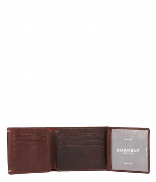 Burkely  Antique Avery Billfold Wallet Dark Brown (20)