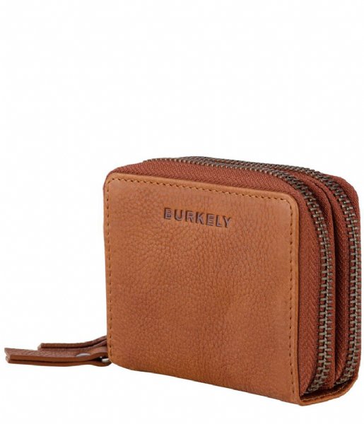Burkely  Antique Avery Wallet S Double Zip Cognac (24)