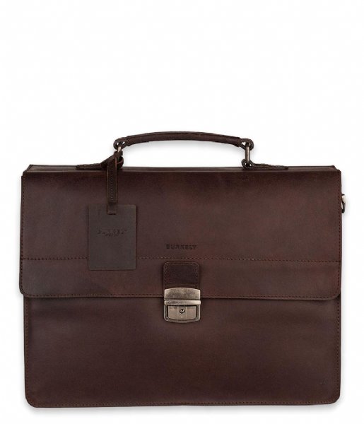Burkely  Vintage Dean Briefcase Bruin (20)