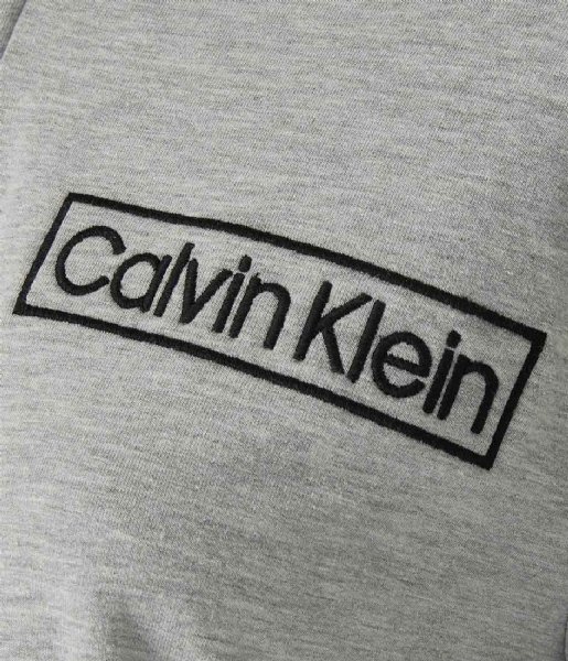 Calvin Klein  Long Sleeve Hoodie Grey Heather (P7A)