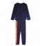 Calvin Klein  Boys Knit Pj Set Long Sleeve And Cuffed Pant Navyiris W Navyiris (0SO)