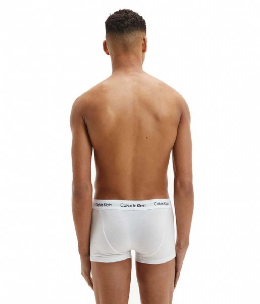 Calvin Klein  3P Low Rise Trunk 3-Pack White (100)