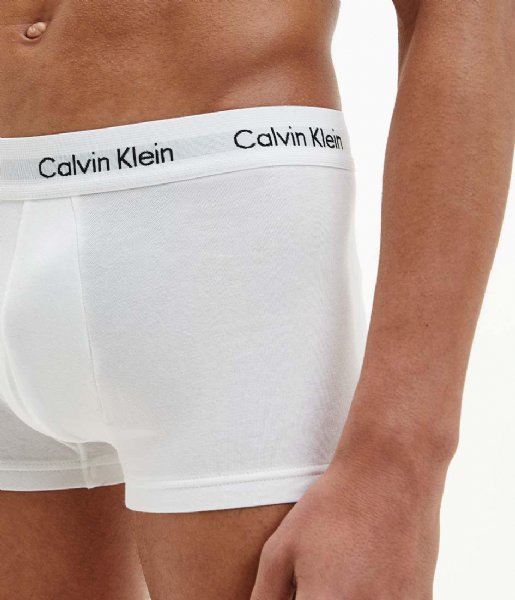 Calvin Klein  3P Low Rise Trunk 3-Pack White (100)
