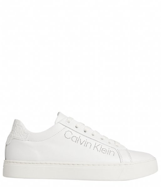 Calvin Klein  Cupsole Lace Up Perf Triple White (0K4)