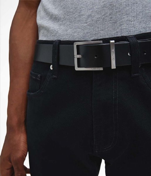 Calvin Klein  Casual Adjustable Belt 3.5cm Black (001)