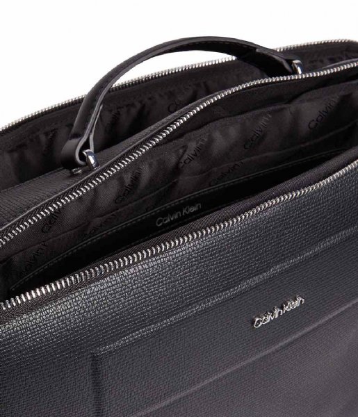 Calvin Klein  Minimalism 2G Conv Laptop Bag Ck Black (BAX)