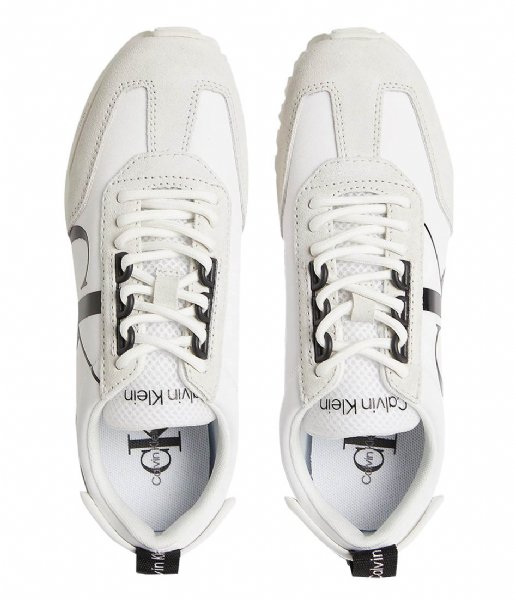 Calvin Klein  New Retro Runner Laceup Low Bright White (YAF)