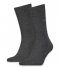 Calvin Klein  Men Sock 2P 2-Pack Dark Grey Melange (002)