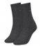 Calvin Klein  Women Sock 2-Pack Dark Grey Melange (004)