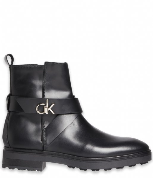 Calvin Klein  Cleat Riding Boot Ck Black (BAX)