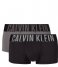 Calvin Klein  Low Rise Trunk 2Pk Black/ Grey Sky (9C5)