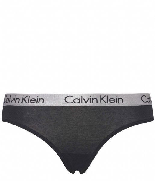 Calvin Klein  Thong Black (1)