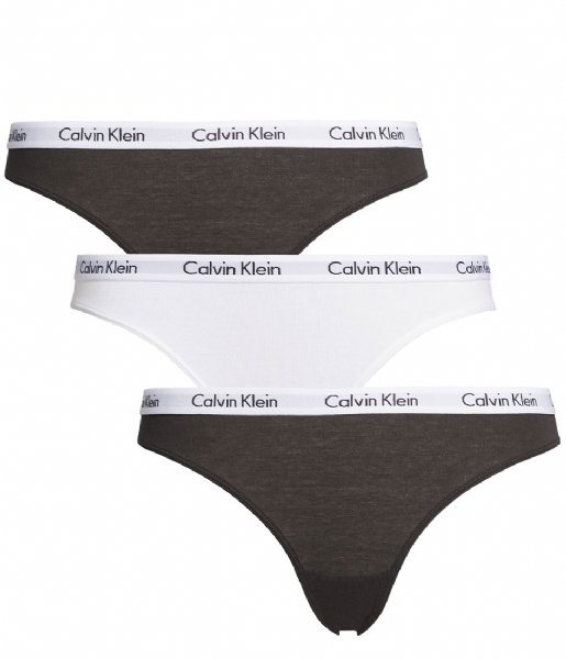Calvin Klein  Slips 3P 3-Pack Black/White/Black (WZB)