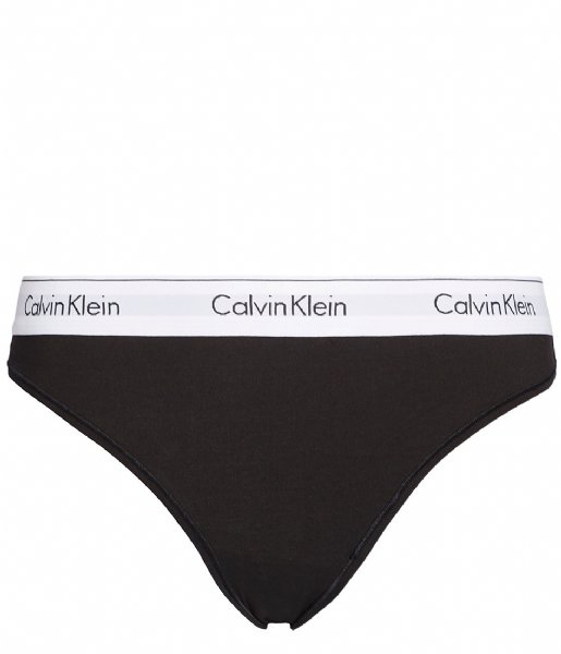 Calvin Klein Kalsonger Thong Black (001)
