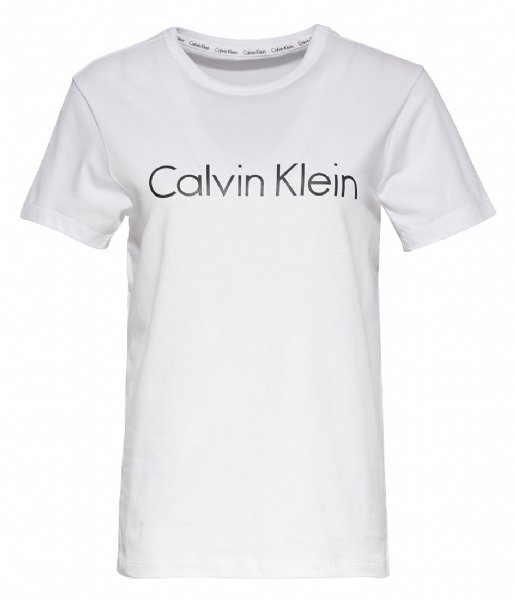 Calvin Klein  S/S Crew Neck White (100)