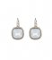 Camps en Camps  Swarovski White Opal Dormeuses Wit Opaal