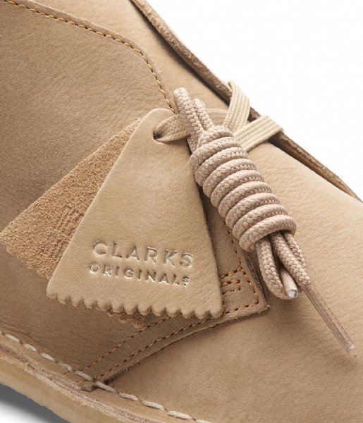 Clarks Originals  Desert Boot Men Light Tan Nubuck