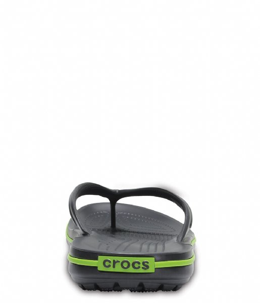 Crocs  Crocband Flip Graphite Volt Green (0A1)