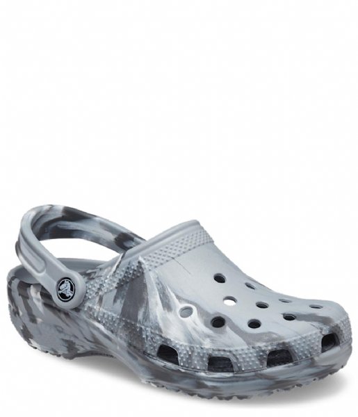Crocs  Classic Marbled Clog Light Grey Multi (0ES)