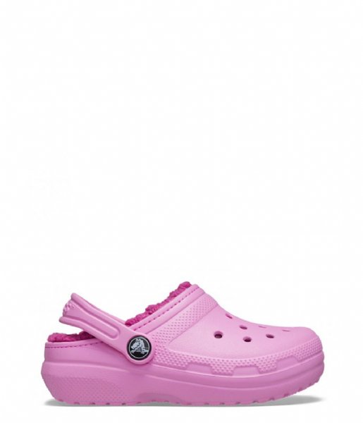 Crocs  Classic Lined Clog Kids Taffy Pink (6SW)