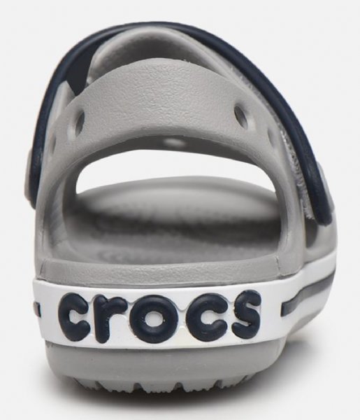 Crocs  Crocband Sandal Kids Light Grey Navy (01U)