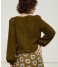 Fabienne Chapot  Sally Cardigan Long Sleeve Odd Olive (4610-UNI)
