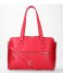FMME  Charlotte Laptop Business Bag Grain 15.6 Inch red (032)
