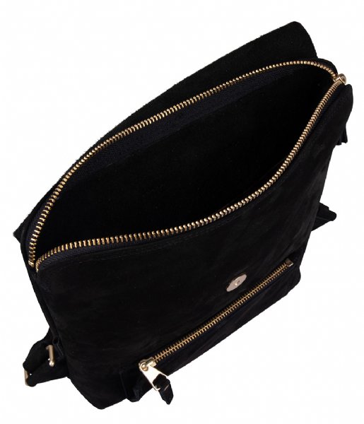 Fred de la Bretoniere  Backpack soft nappa leather Black