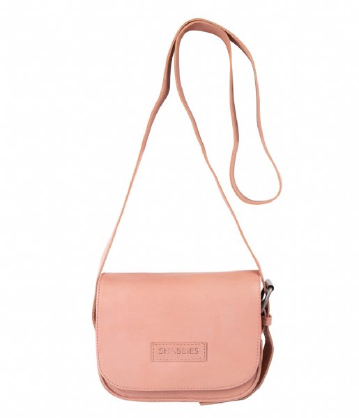 Shabbies  Small Crossbody vegetable tanned leather Rose