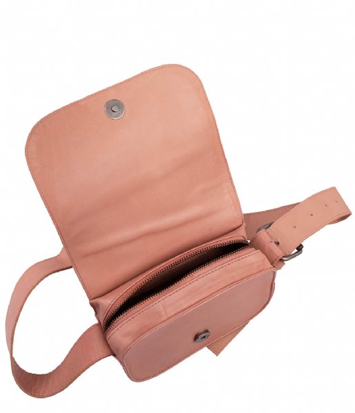 Shabbies  Small Crossbody vegetable tanned leather Rose