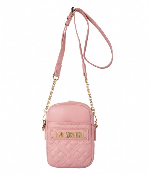 LOVE MOSCHINO  Borsa Quilted Pu Rosa (600)