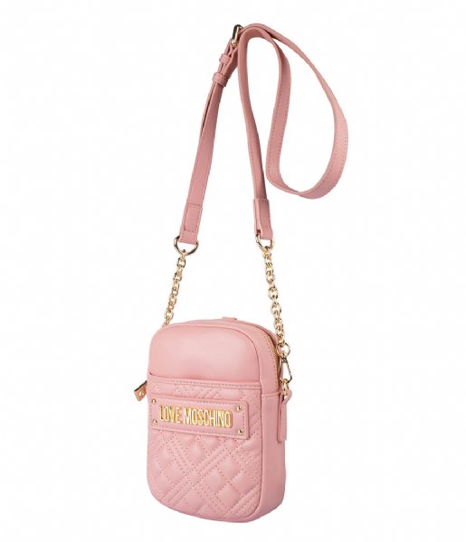 LOVE MOSCHINO  Borsa Quilted Pu Rosa (600)