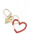 Guess  Heart Keyring Red