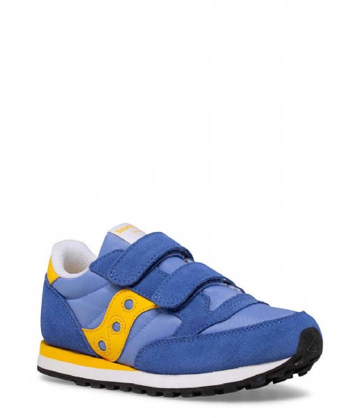 Saucony  Jazz Double Hook and Loop Blue Yellow