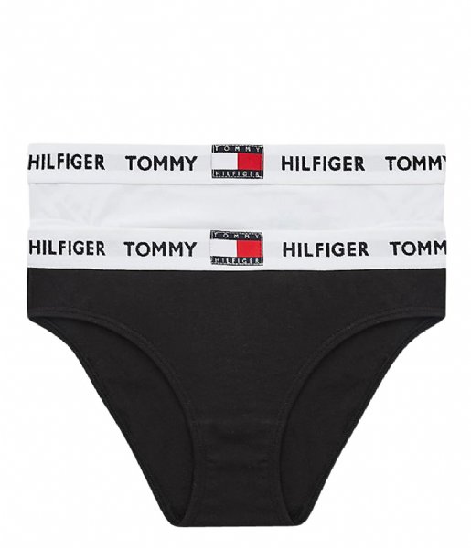 Tommy Hilfiger  2P Bikini White Black (0WS)