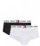 Tommy Hilfiger  2P Shorty 2-Pack White Black (0WS)