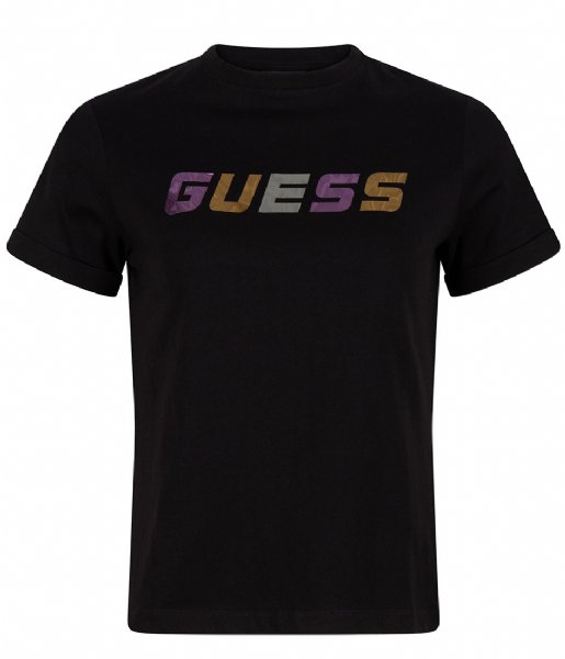 Guess  Chryssa T-Shirt Jet Black A996 (JBLK)