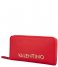 Valentino Bags  Olive Zip Around Wallet Rosso (003)