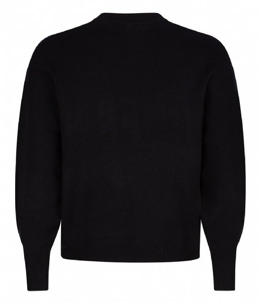 Guess  Estelle Rn Long Sleeve Sweater Jet Black A996 (JBLK)