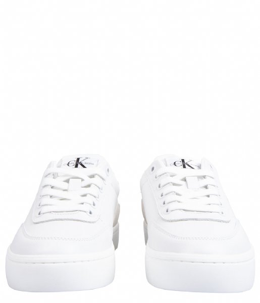 Calvin Klein  Classic Cupsole Leather Su Mono W White Peach (02T)