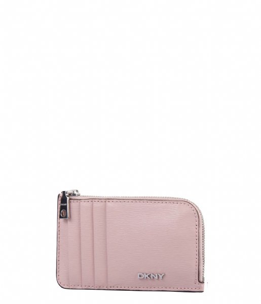 DKNY  Bryant Zip Card Holder Cashmere silver