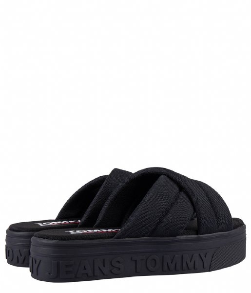 Tommy Hilfiger  Tommy Jeans Flatform Sandal Black (BDS)
