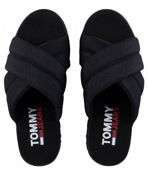 Tommy Hilfiger  Tommy Jeans Flatform Sandal Black (BDS)