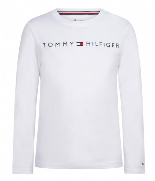 Tommy Hilfiger  Basic Long Sleeve Pant Jersey White Desert Sky (0WS)