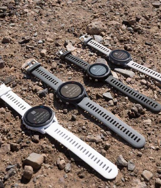 Garmin  Quick release Silicone watch strap 20 mm Poeder grijs