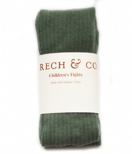 Grech and Co  Children's Tights Organic Cotton Fern