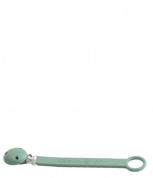 Grech and Co  Pacifier Clip Fern