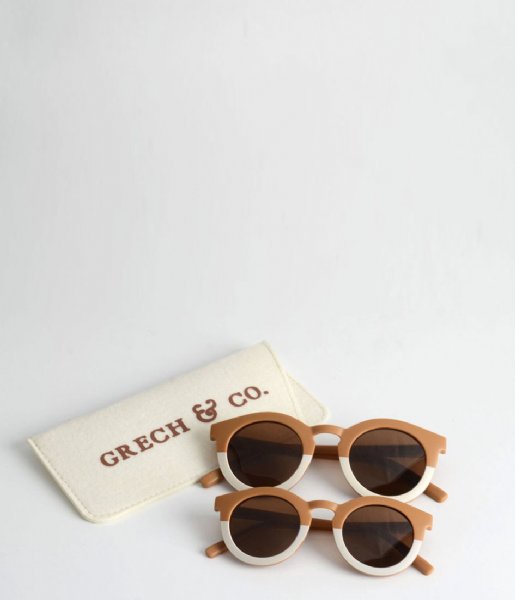Grech and Co  Sustainable Sunglasses Kids Spice and buff