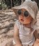 Grech and Co  Sustainable Kids Sunglasses 18 months - 10 years stone