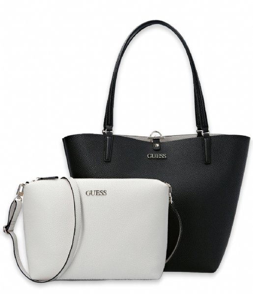 Guess  Alby Toggle Tote Black/Stone